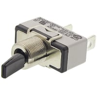 APEM Components Toggle Switch SP On-Off, 15 A@ 12 V dc, 15 A@ 250 V ac, Panel Mount