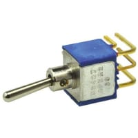 APEM Components Toggle Switch DP On-On, 0.4 A@ 20 V, PCB