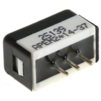 APEM Components PCB Slide Switch SPDT On-Off-On 4 A@ 125 V ac Slide