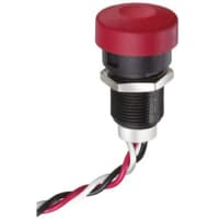 APEM Components Hall effect pushbutton switch, linear, red