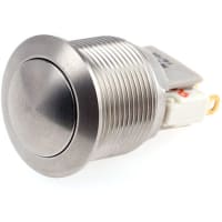 APEM Components Push Button Switch, IP65, NO/NC, Momentary