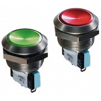 APEM Components Push Button Switch, IP65, SPDT-NO/NC, Momentary