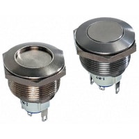 APEM Components VANDAL RESISTANT PUSHBUTTON SWITCH, 22 M