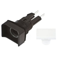 APEM Components Flush Indicator Panel Mount, 16mm Mounting Hole Size, Solder Tab Termination