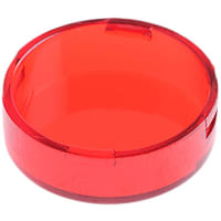 APEM Components Panel Mount Indicator Lens Round Style, Red, 15mm Diameter