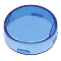 APEM Components Panel Mount Indicator Lens Round Style, Blue, 16mm Diameter