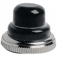 APEM Components Push Button Boot, for use with 10400 Series Push Button Switch, Black