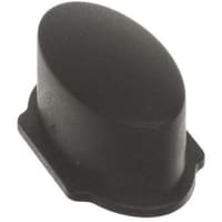 APEM Components Black Push Button Cap, for use with 3F Series Push Button Switch, Cap