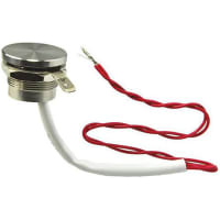 APEM Components Wire Lead Piezo Switch, , IP66, 200 mA@ 24 V ac/dc, NO, -40 - +55degC