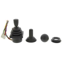 APEM Components IP65 Joystick Switch, 2 axes, 40 mA@ 5 V dc Through Hole 5V, -25 - +70degC