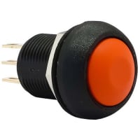 APEM Components Push Button Switch, IP67, NO/NC, Panel Mount, Momentary