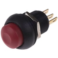 APEM Components Push Button Switch, IP67, NO/NC, Panel Mount, Momentary