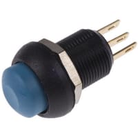 APEM Components Push Button Switch, IP67, NO/NC, Panel Mount, Momentary