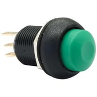 APEM Components Push Button Switch, IP67, NO/NC, Panel Mount, Momentary