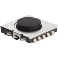 APEM Components Switch;Tactile;SP-NO;Low Profile;Round;IP67;0.5-50mA;24VDC;Tape & Reel