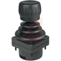 APEM Components Joystick;Hall Effect;3 Axis;Low Profile;Round Limiter Plate;0V-5V