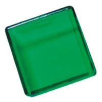 APEM Components Accessory, Lens/Screen, Square, Green, Fits A01 Series Switches