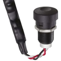 APEM Components Hall effect pushbutton, linear, blk +5Vreg