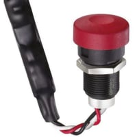 APEM Components Hall effect pushbutton, linear, red +5Vreg