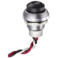 APEM Components Hall effect pushbutton switch, satin