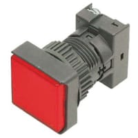 APEM Components Flush Indicator Panel Mount, 8mm Mounting Hole Size LED, Lead Wires Termination