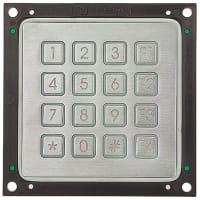 APEM Components 16key yellow illumin keypad (T16PQRL)