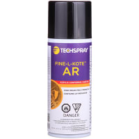 TechSpray Chemical, Coating, Conformal, Aerosol, Wt 12Oz., Repair, Time 15min.