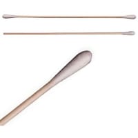 TechSpray Swab;Dry;Dbl-Tip;Cotton;Tip ;Hnd-L 6";Wood;100 Swabs