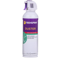 TechSpray Ultra Pure Duster, Cleaner, Aerosol, 10 oz(296ml), Non-Flammable, 1671 Series