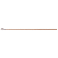 TechSpray Swab;Dry;Sgl-Tip;Cotton;Tip 0.1875"Dia;Hnd-L 6";Wood;100 Swabs