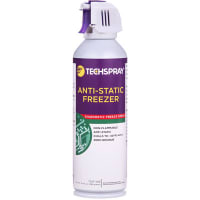 TechSpray Chemical, Freezer, Spray, Aerosol, Wt 10Oz., Anti-Static, Non-Flammable