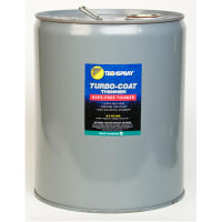 TechSpray Turbo-Coat Thinner, 5 Gal (18.93L), Nonperishable, Metal Pail, 2110 Series