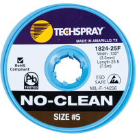 TechSpray NO-CLEAN BROWN #5 BRAID - AS