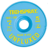 TechSpray Unfluxed Yellow #2 Braid - AS