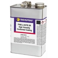 TechSpray Fine-L-Kote SR Conformal Coating, 1 Gallon, Moisture/Chemical/Vibration Resistant