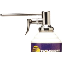 TechSpray Chrome Trigger Valve, Groundable Trigger for use with 1671-10RS