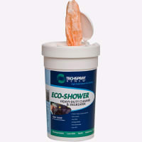 TechSpray DEGREASER, ECO-SHOWER, NATURAL BASED INGREDIENTS, WIPES