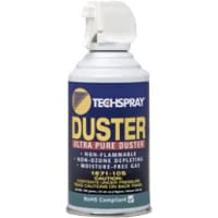 TechSpray Chemical, Cleaner, Duster, Aerosol, Wt 10Oz., Non-Flammable