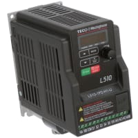 Teco Westinghouse VFD Drive, 115V In, 230V 3-Ph Out, 5 DI/1 DO/2 AI/1 AO