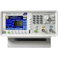 Tektronix Function/Arbitrary Waveform Generator Bench 25 Mhz 2 Ch. 3.95 In. Color TFT