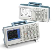 Tektronix Oscilloscope, Digital, 60 MHZ, 2 Channels, Color Display, USB Ports