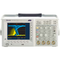 Tektronix Digital Phosphor Oscilloscope, 4-Ch, 500MHz, 5 GS/s, TDS3000 Series