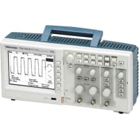 Tektronix Oscilloscope, 100 MHZ, 2 Channels Mono Display, USB Ports