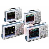 Tektronix Oscilloscope, 4 Channel, 3 Modules, Carrying Case