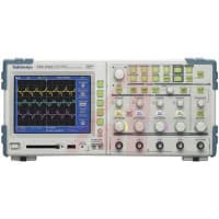 Tektronix Oscilloscope, Digital Storage, 200 MHz, 2 GS/s, 4 Isolated Channels, Color Disp