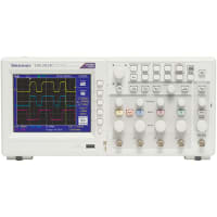 Tektronix Oscilloscope, Digital, 200 MHz, 4 Channels, 2 GS/s, Color Display, USB Port