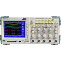 Tektronix Oscilloscope, Digital Storage, 200 MHz, 2 GS/s, 4-Channels, Color Display