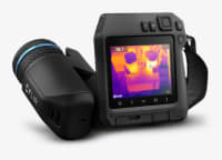 Teledyne FLIR Commercial Systems Inc. Handheld Thermal Camera, 464x348 RES, -20 - 120C, Touch Screen, T500 Series