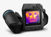 Teledyne FLIR Commercial Systems Inc. Handheld Thermal Camera, 464x348 RES, -20 - 120C, Touch Screen, T500 Series