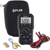 Teledyne FLIR Commercial Systems Inc. HVAC TRMS Digital Multimeter with Temperature, with NIST